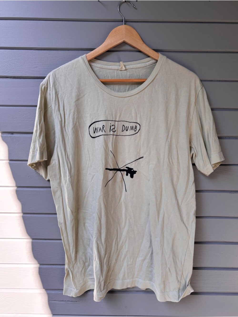 Screen print graphic t-shirt